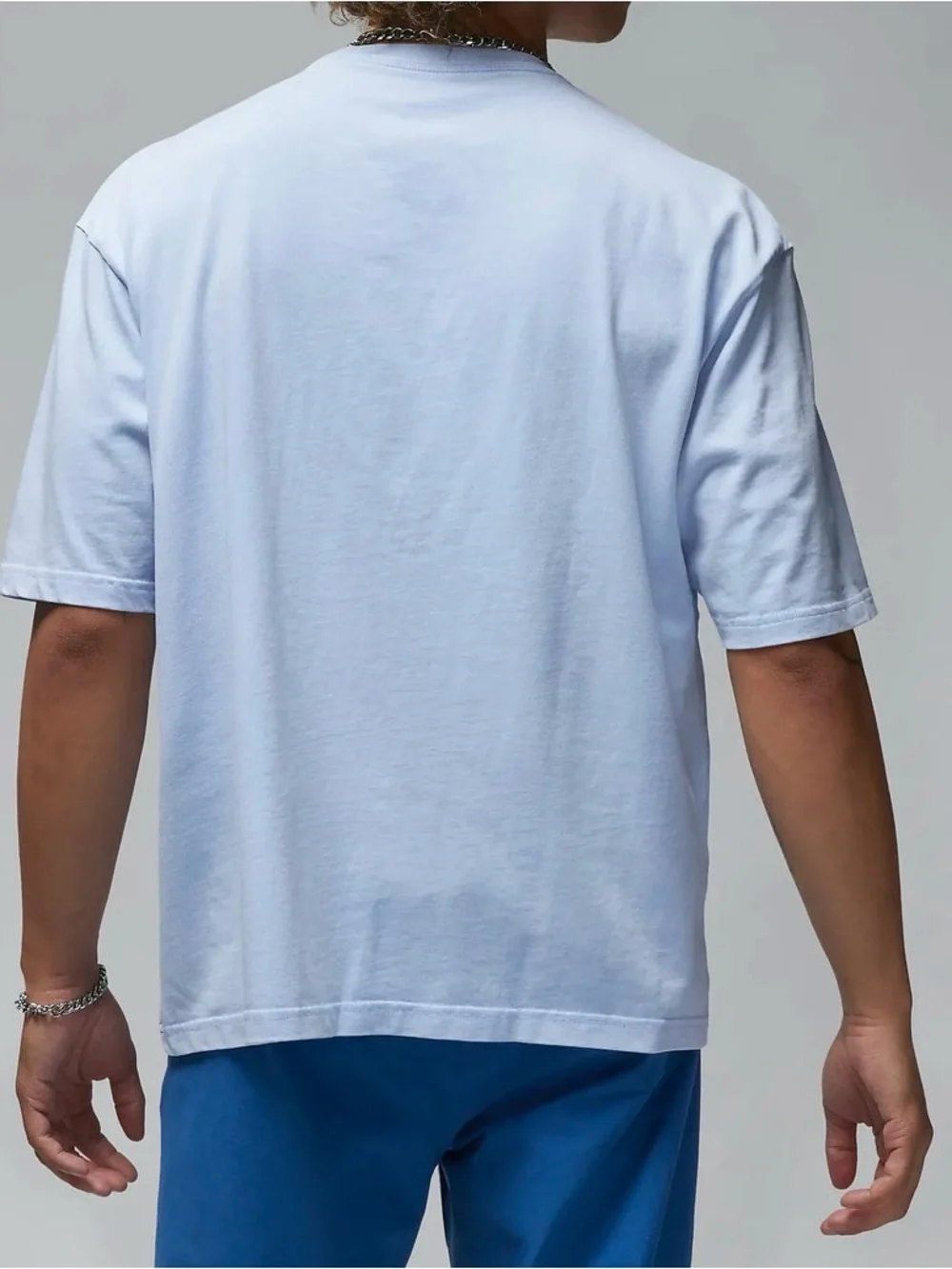Jordan Flight Essentials Men’s Oversized T-Shirt DZ0604-425 Royal Tint Size M